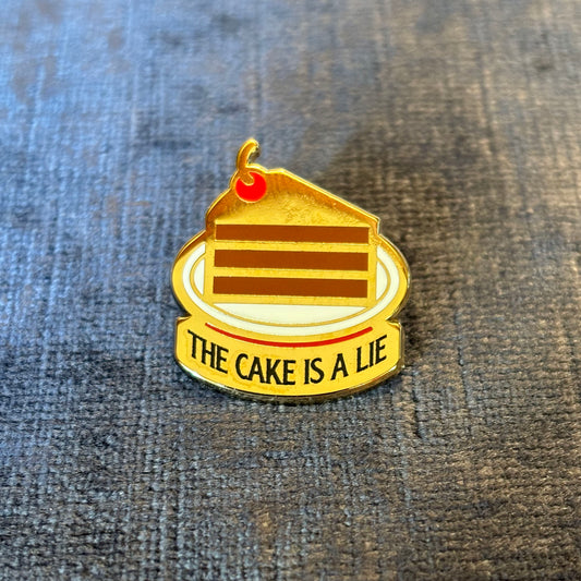 The Cake is a Lie Pin