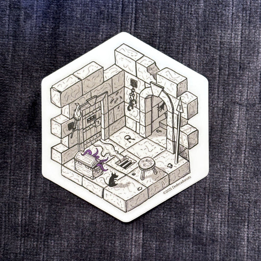 Isometric Dungeon Sticker