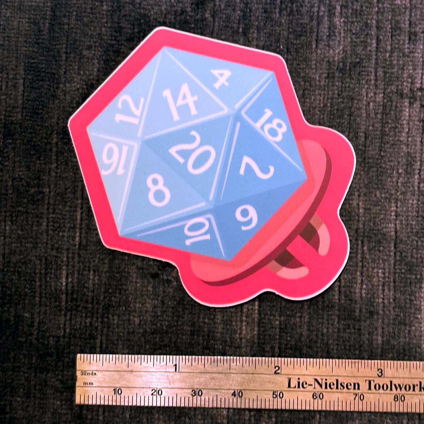 D20 Ring Pop Sticker