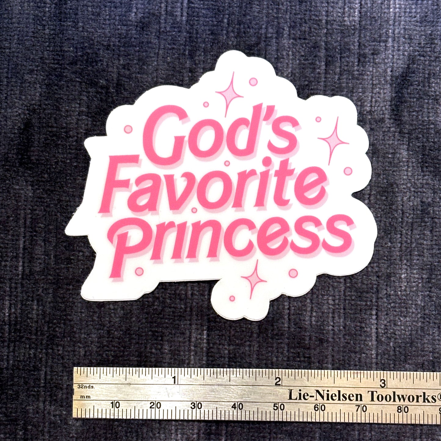 God's Favorite Princess Sticker