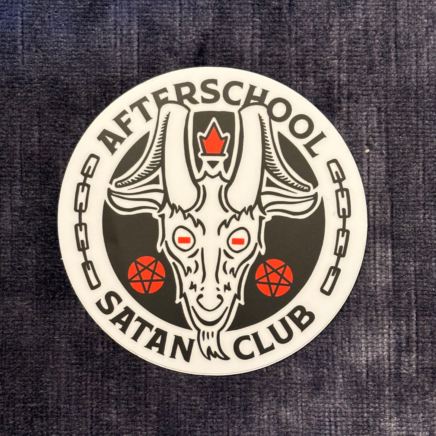 Afterschool Satan Club Sticker