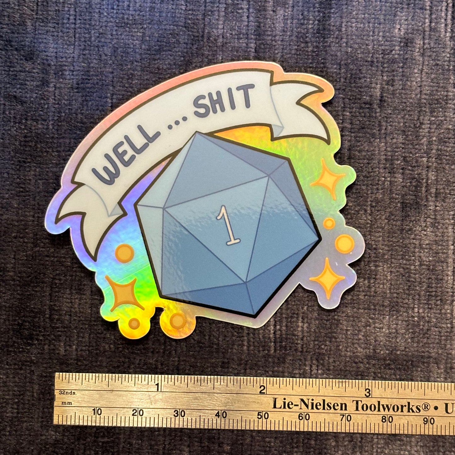 Well… Shit! Nat 1! Sticker (Wholesale)