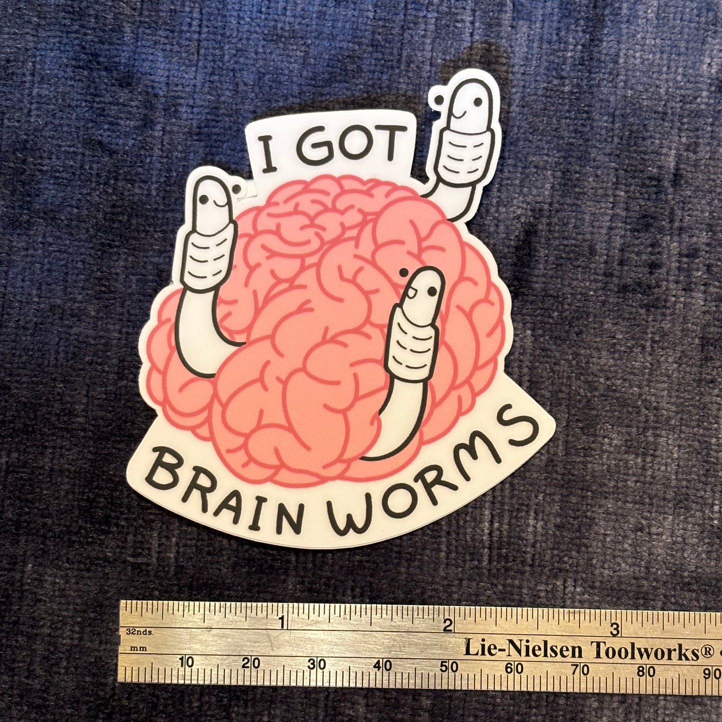 Brainworms Sticker