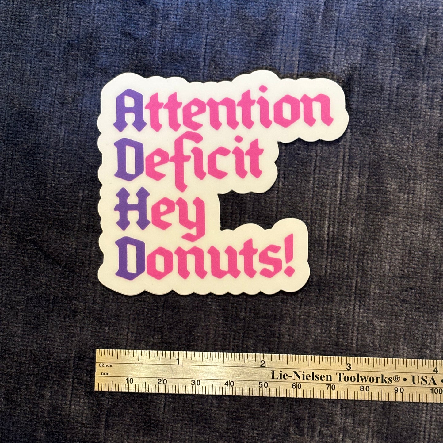 AD Hey Donuts Sticker