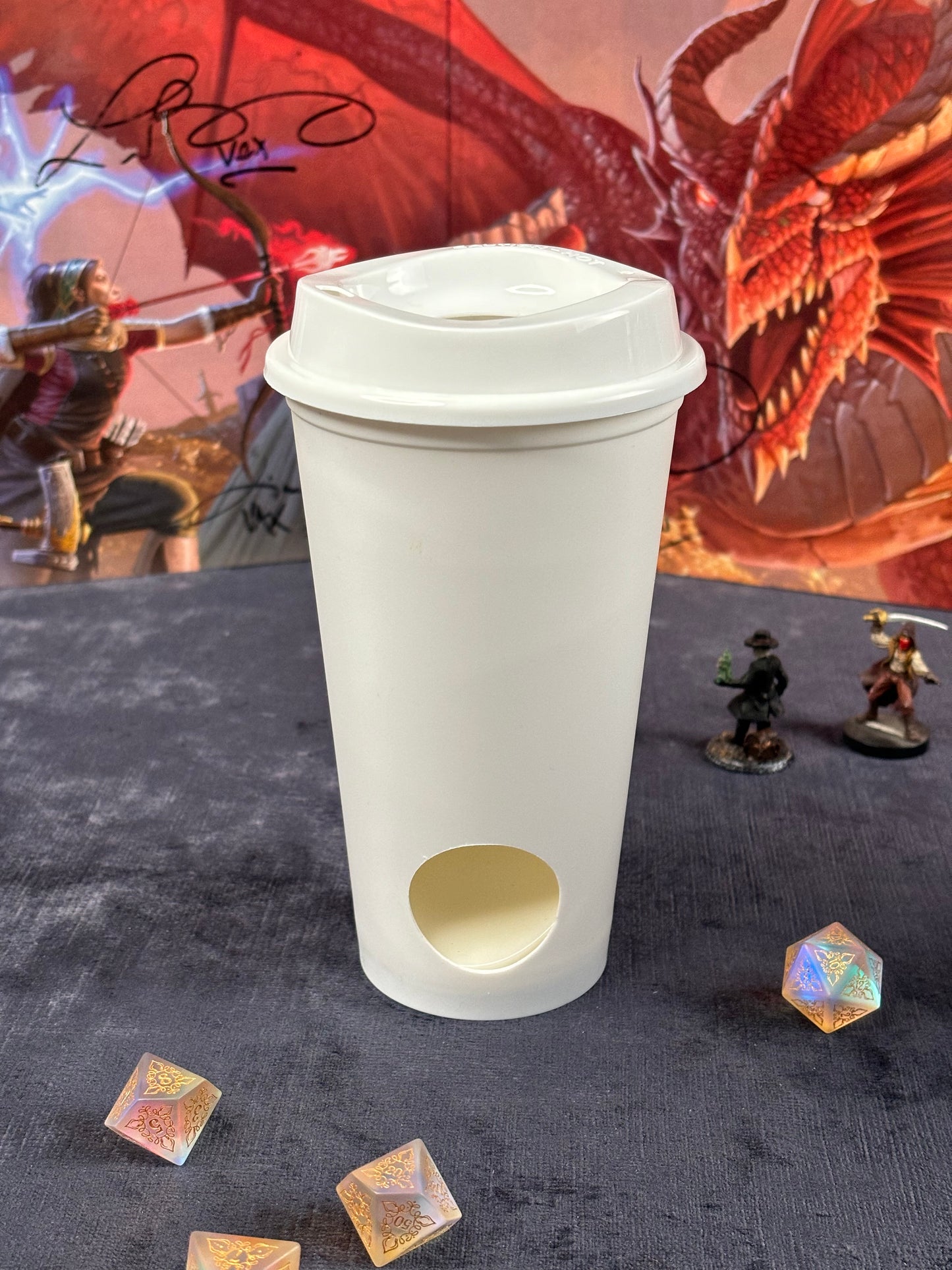 Chimera Coffee Dice Tower–White