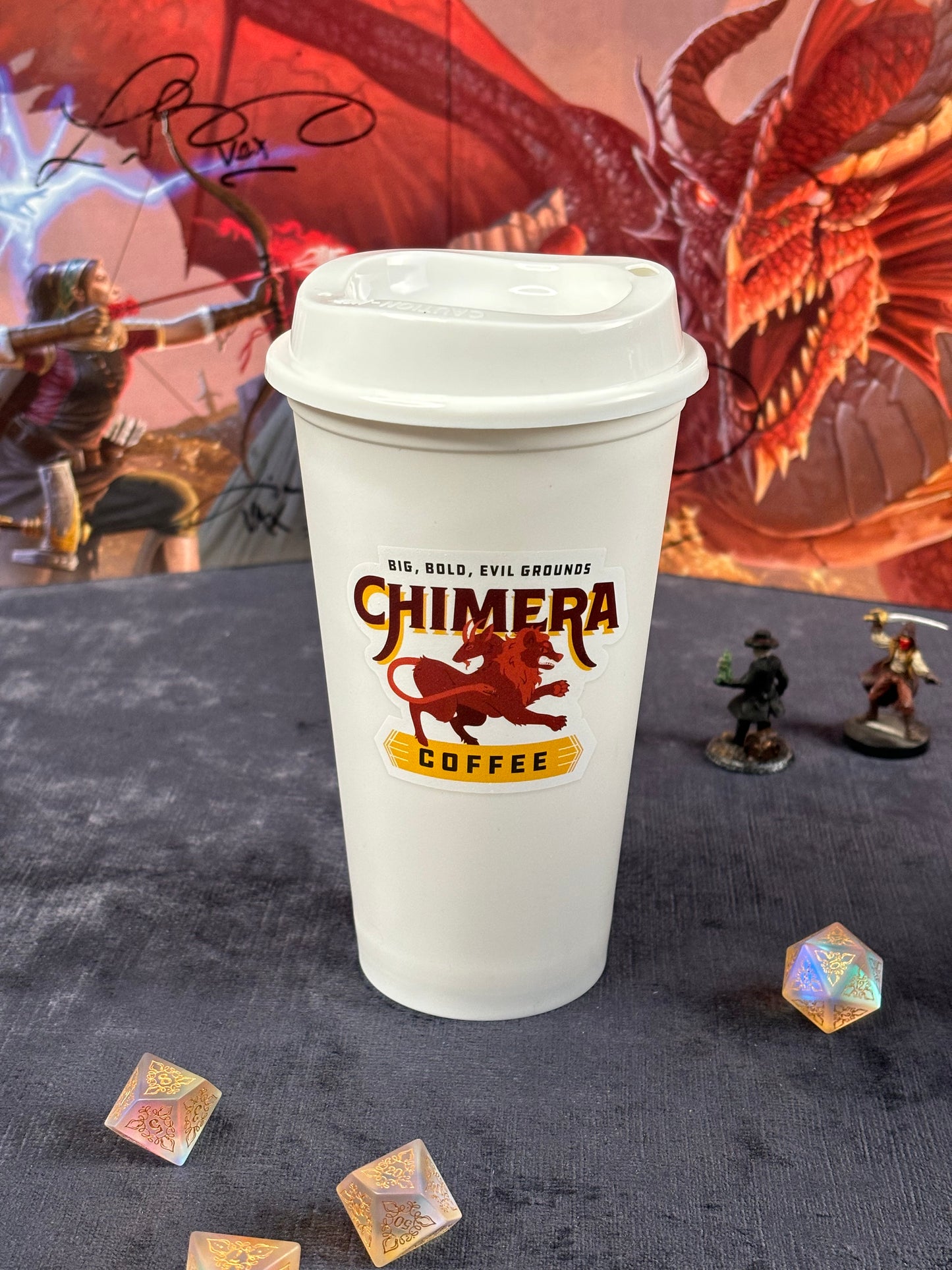 Chimera Coffee Dice Tower–White