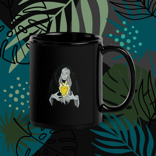 Black Scone Crone Mug