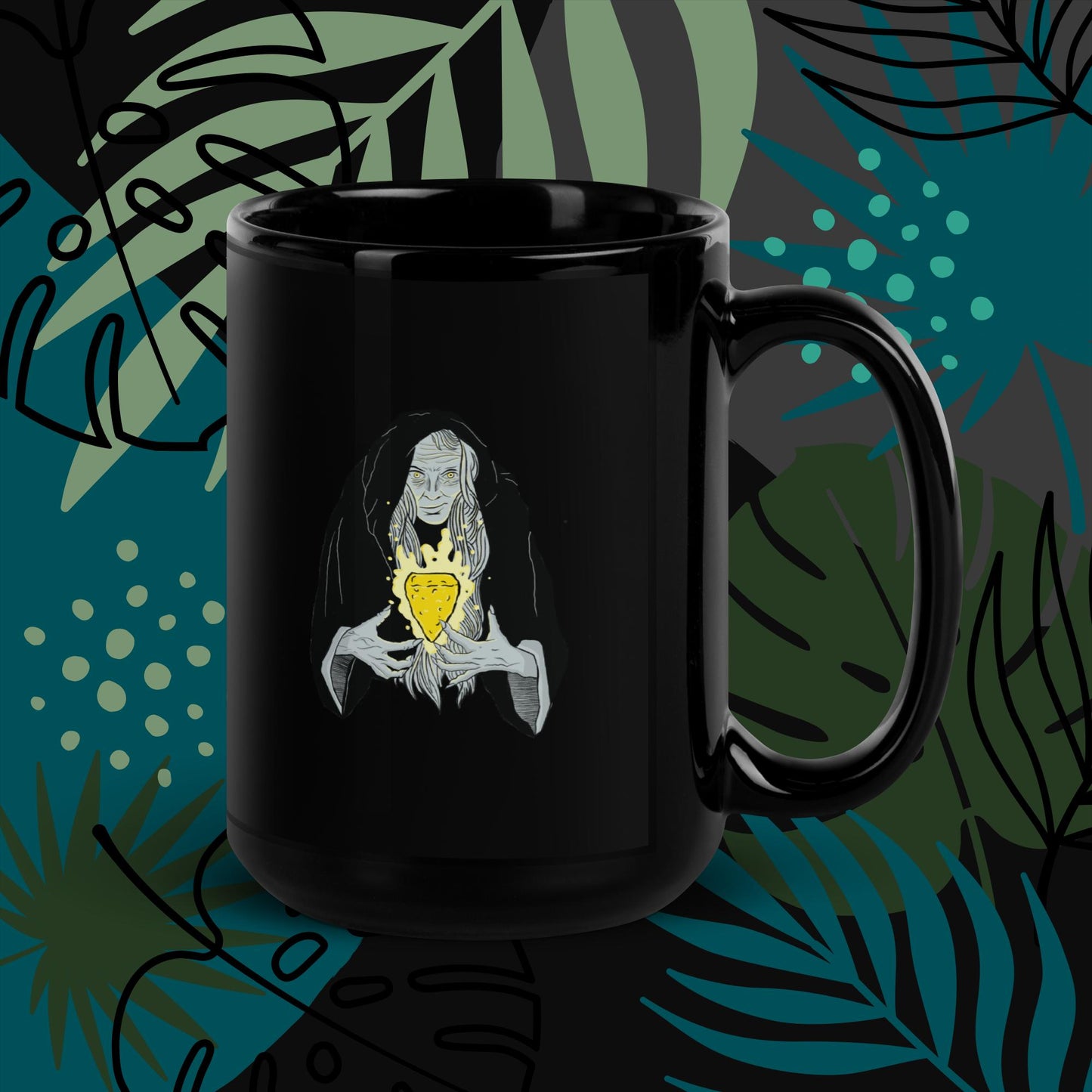 Black Scone Crone Mug