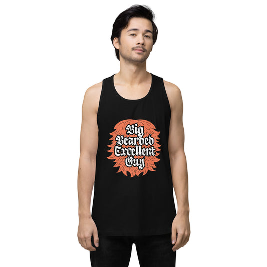 Big Bearded Excellent Guy Tank Top