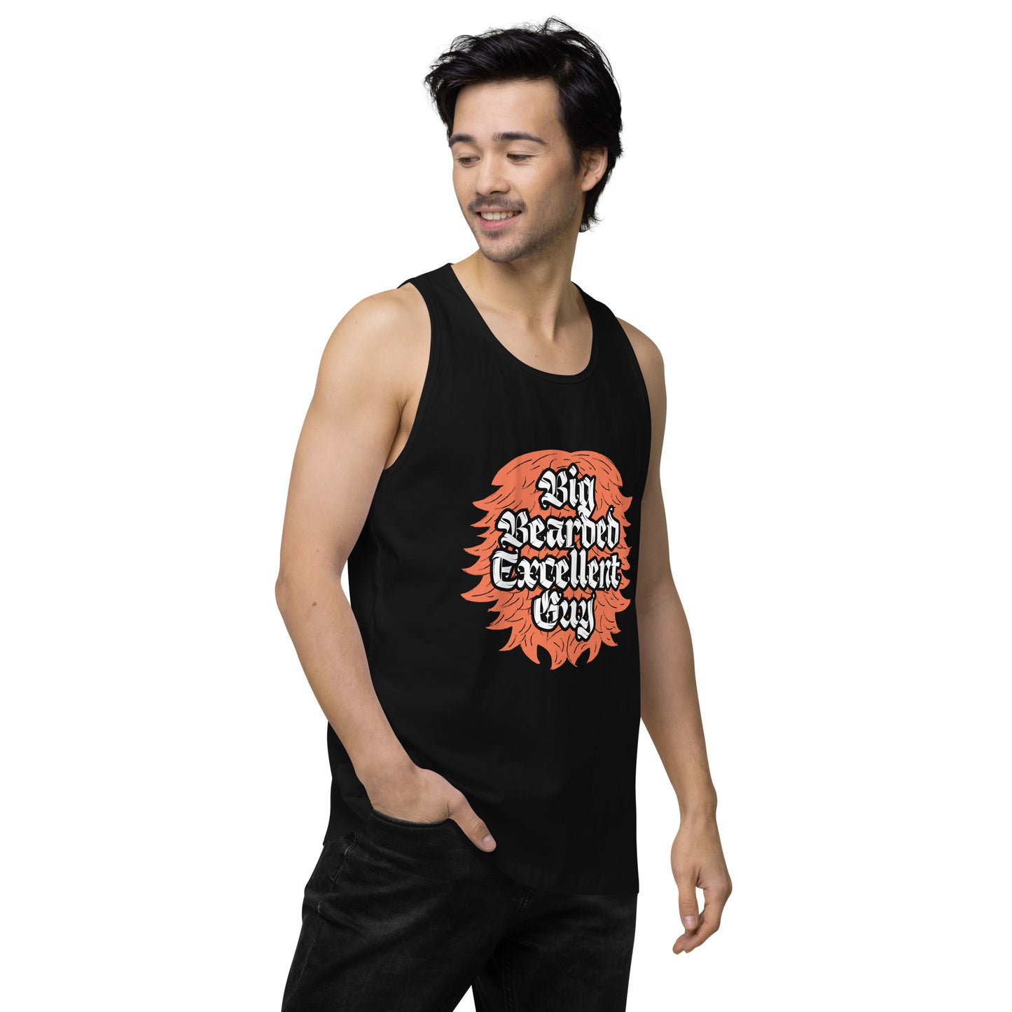 Big Bearded Excellent Guy Tank Top