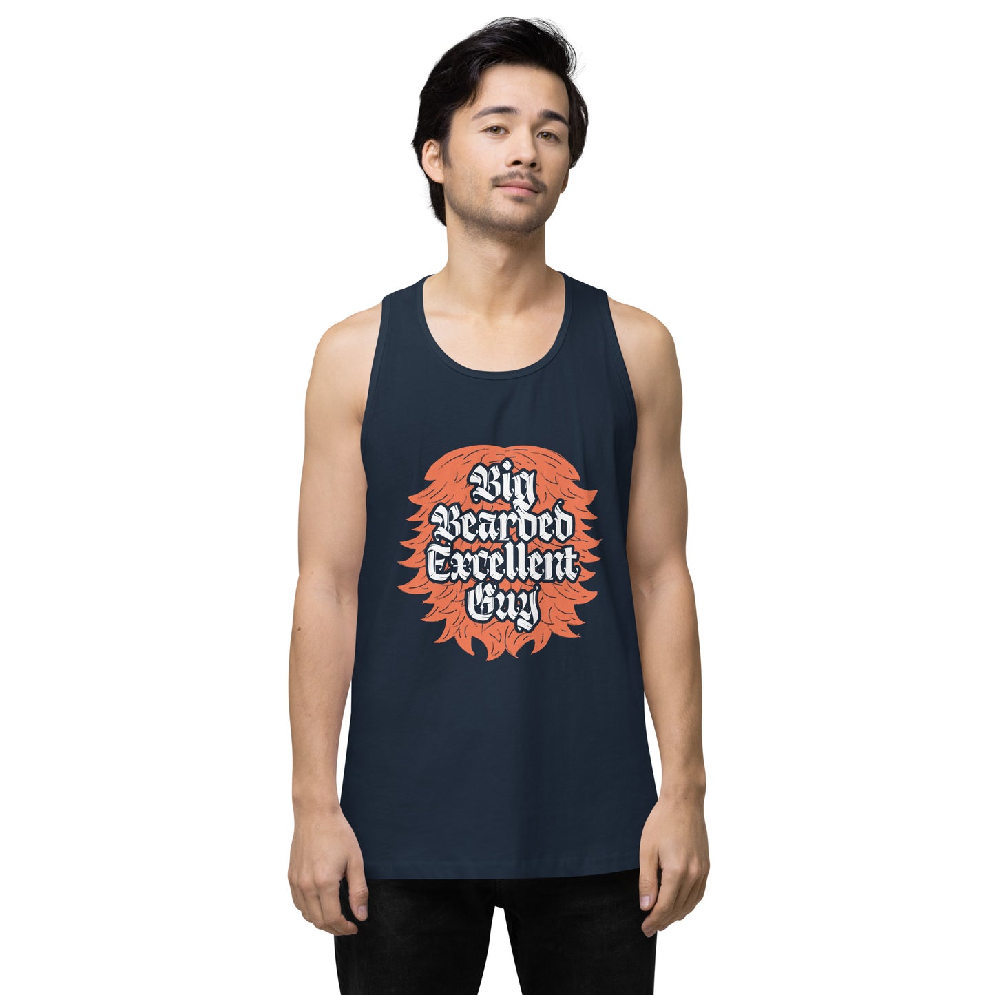 Big Bearded Excellent Guy Tank Top