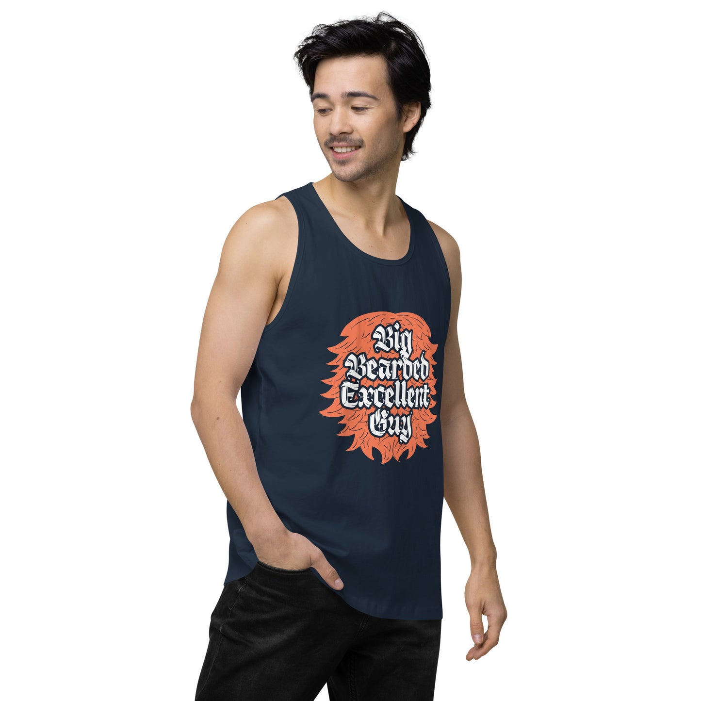 Big Bearded Excellent Guy Tank Top