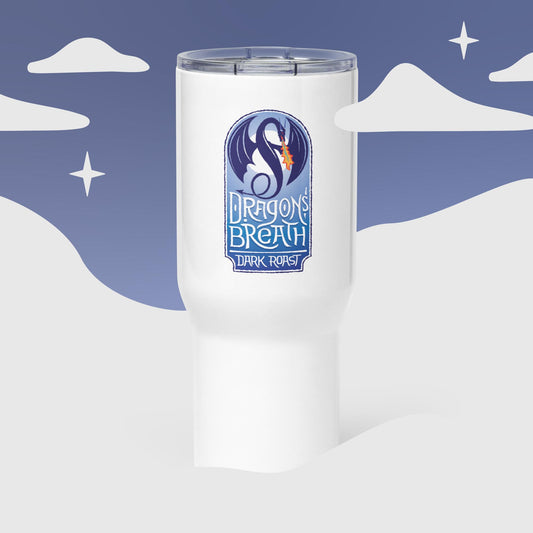 Dragon's Breath Dark Roast Travel Mug