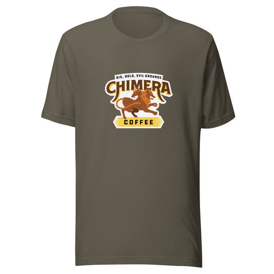 Chimera Coffee T-shirt — Bright Colors