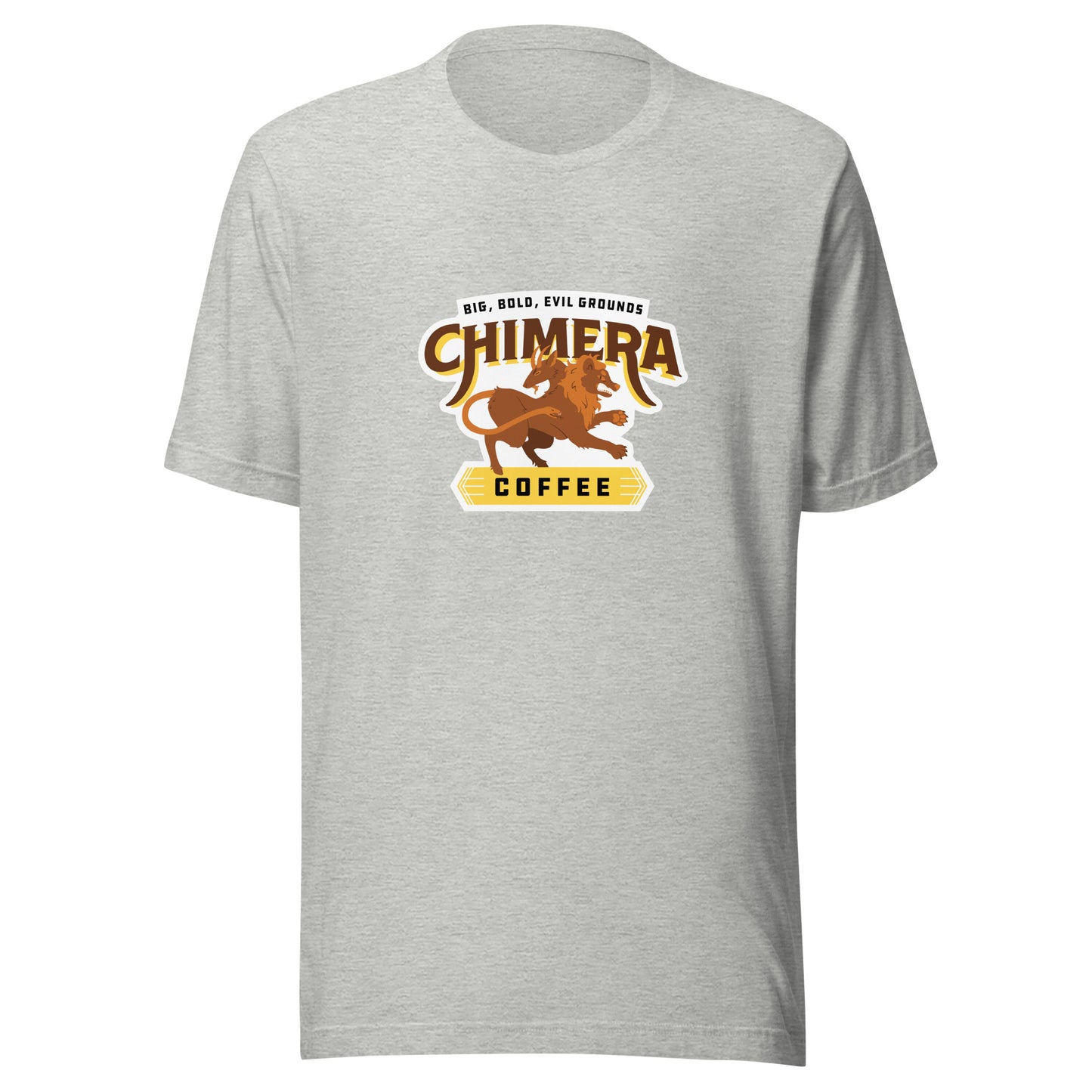 Chimera Coffee T-shirt — Bright Colors