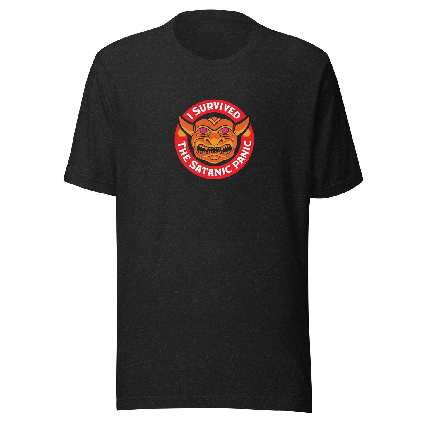 Satanic Panic Survivor T-Shirt — Dark Colors