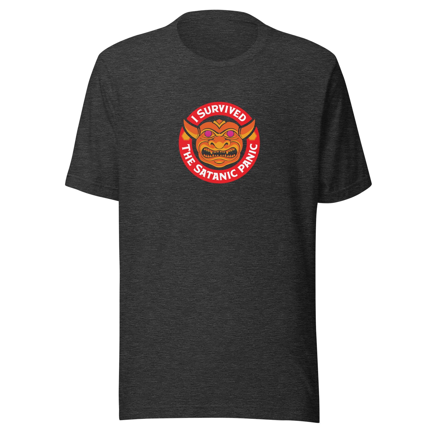 Satanic Panic Survivor T-Shirt — Dark Colors