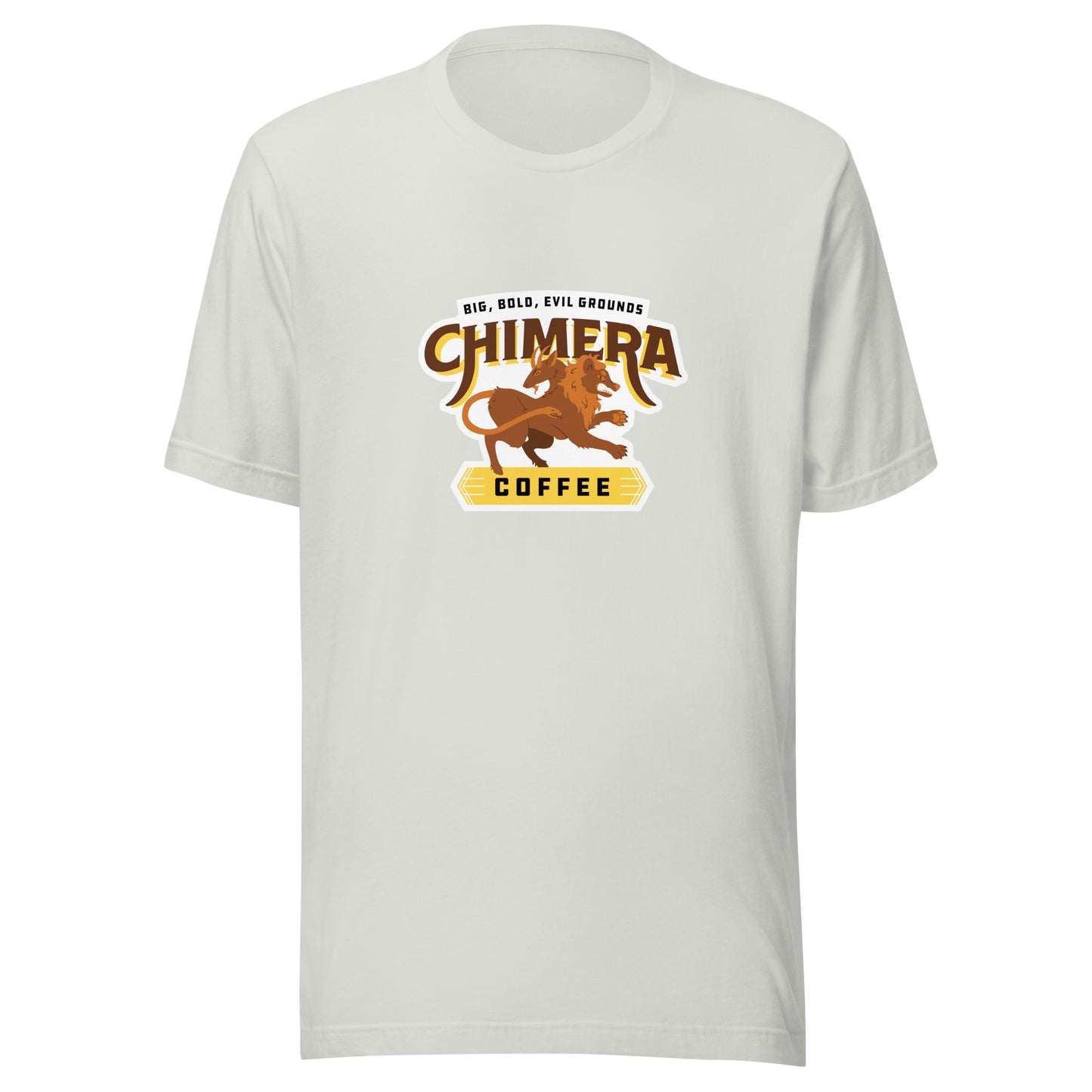 Chimera Coffee T-shirt — Bright Colors