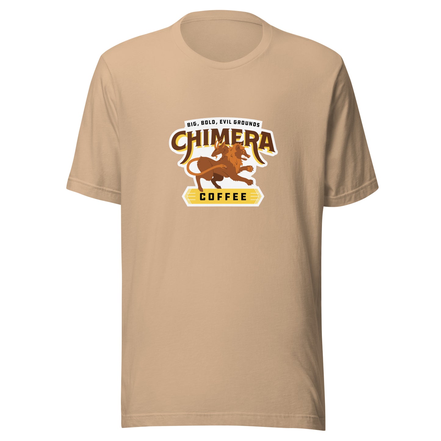 Chimera Coffee T-shirt — Bright Colors