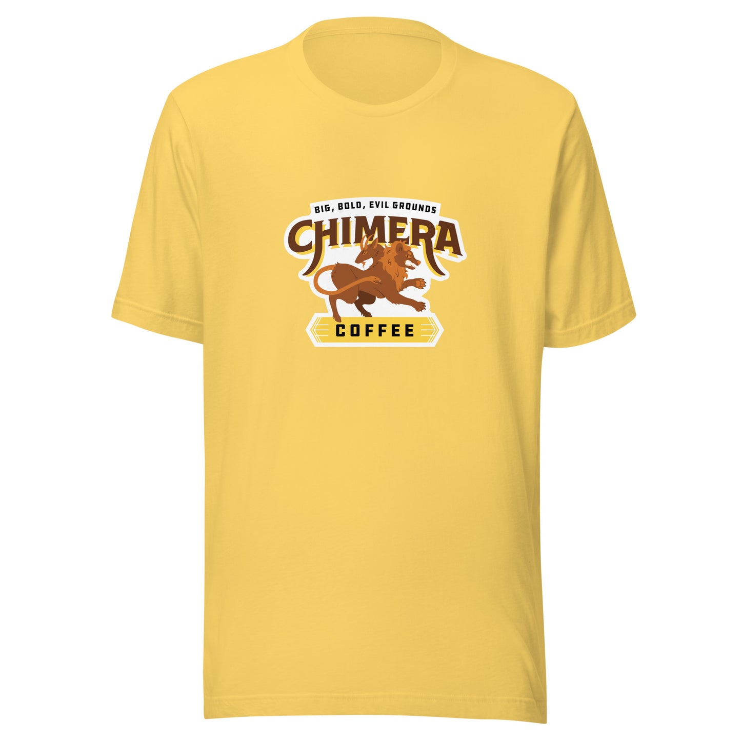 Chimera Coffee T-shirt — Bright Colors